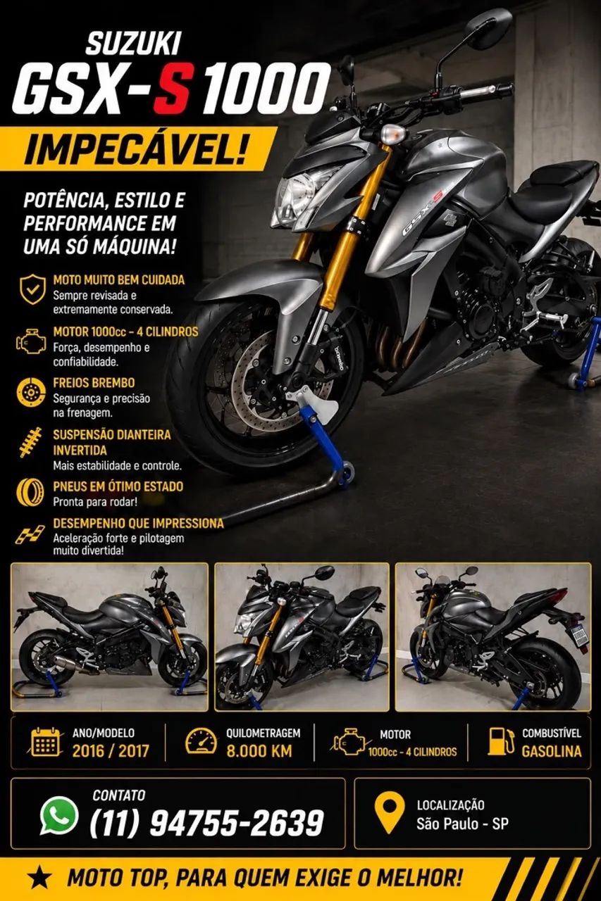 Moto semi nova