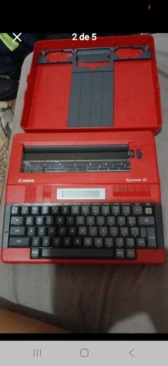 Canon Typemate 10  máquina de escrever eletrônica portátil, - Foto 2