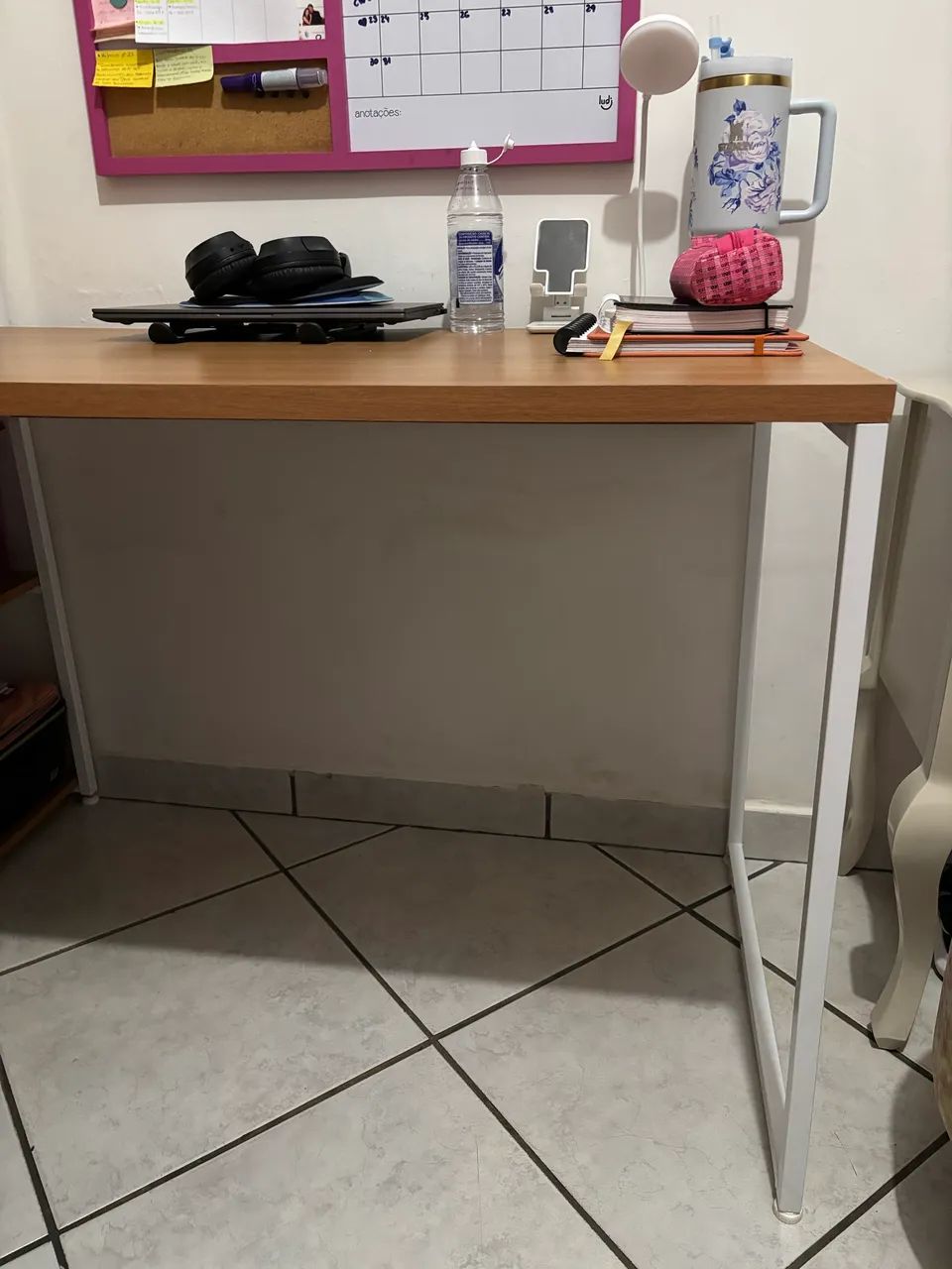 Escrivaninha com estante lateral  - Foto 5