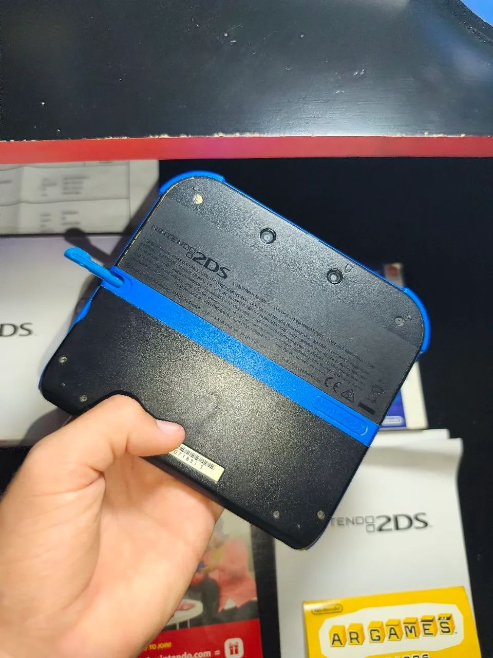 Nintendo 2DS Completo + 3 jogos - Foto 2