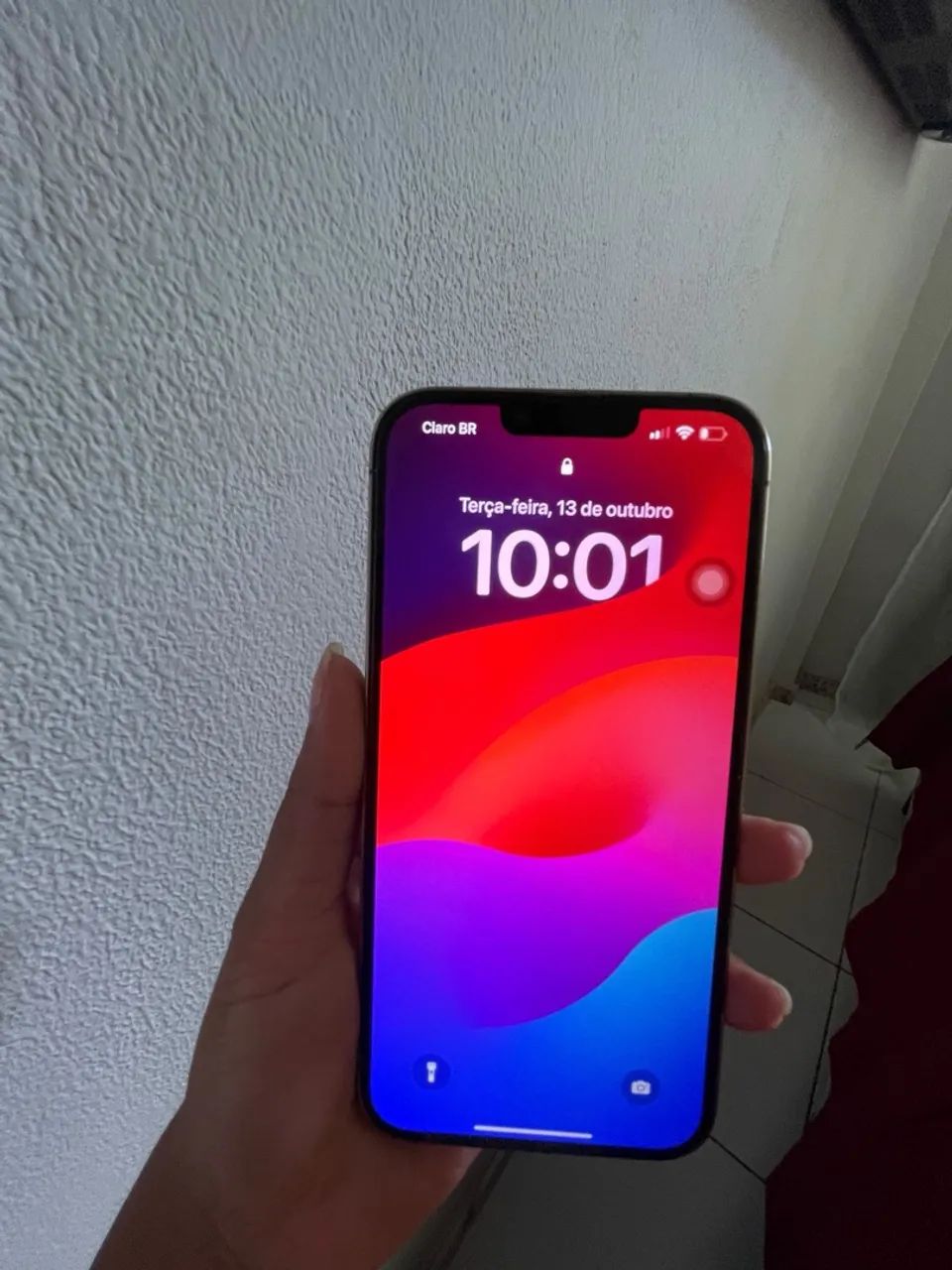 IPHONE 13 pro max dourado - Foto 2