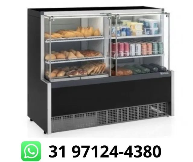Balcão Estufa/Refrigerado 1,4M Gelopar