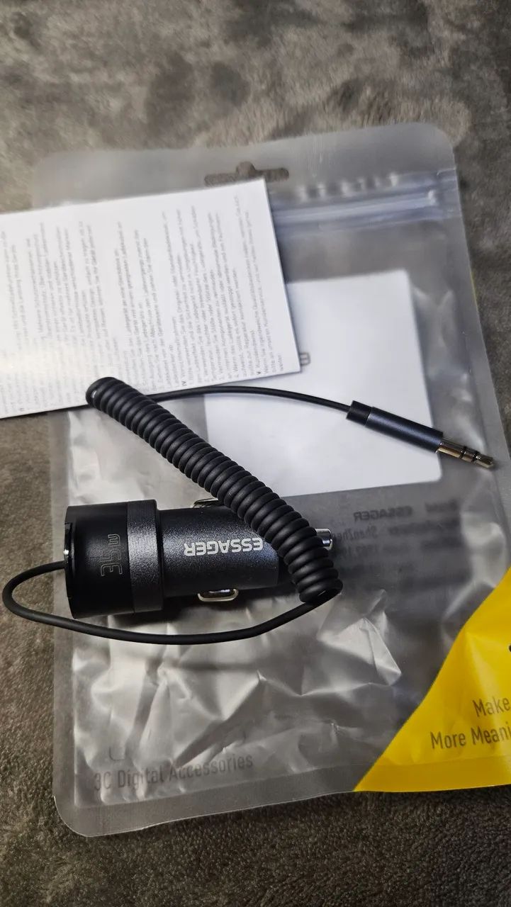 Adaptador Bluetooth/Carregador de carro - Foto 3