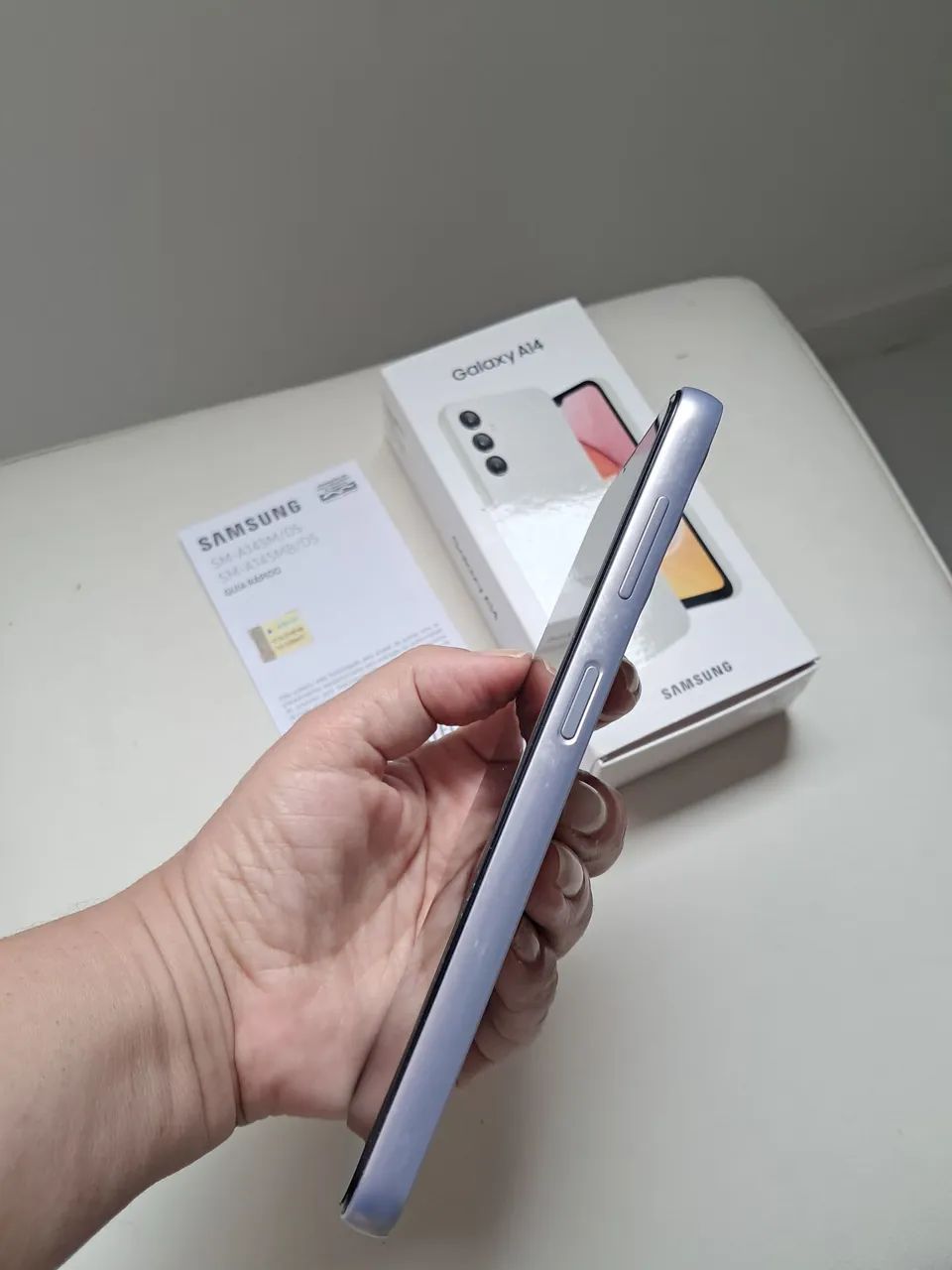 Samsung A14 - Prata - Foto 2