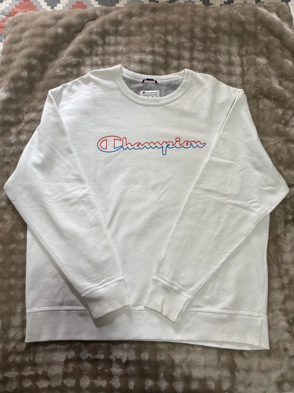 Moletom Champion Branco 2XL - Foto 3