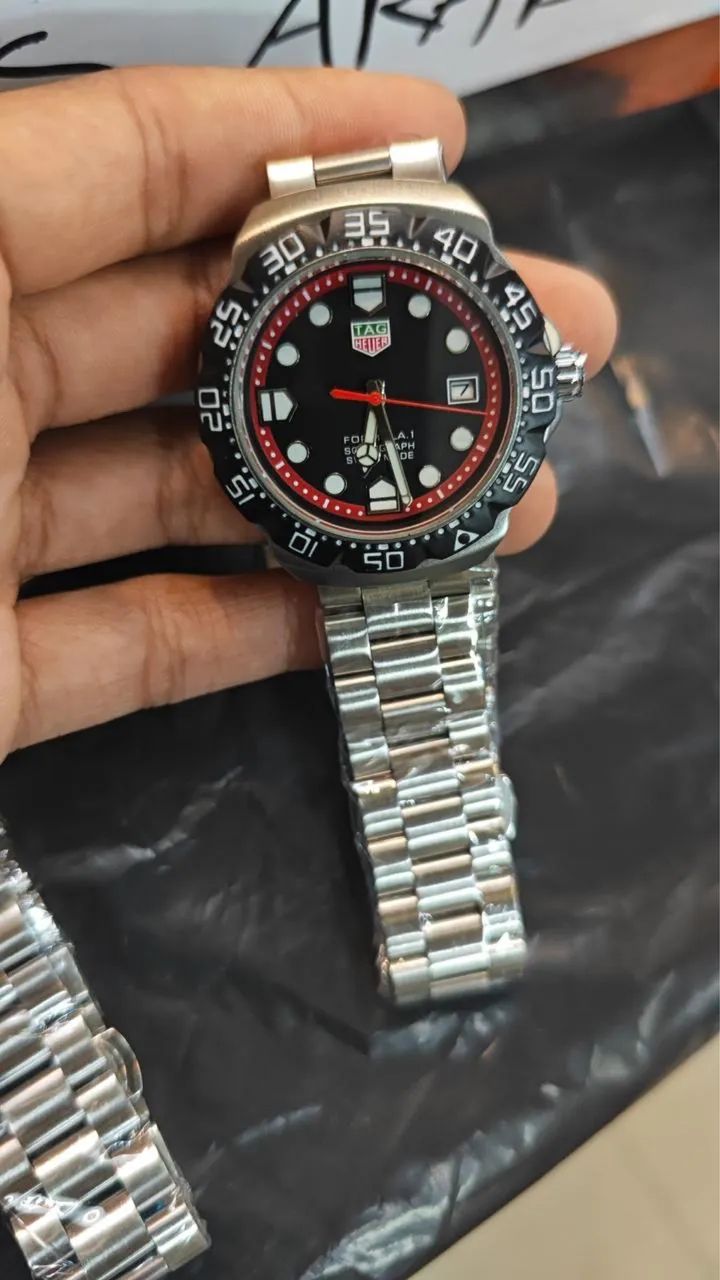 Relógio Masculino Tag Heuer Fórmula 1 Solargraph Aço 316L - Foto 4