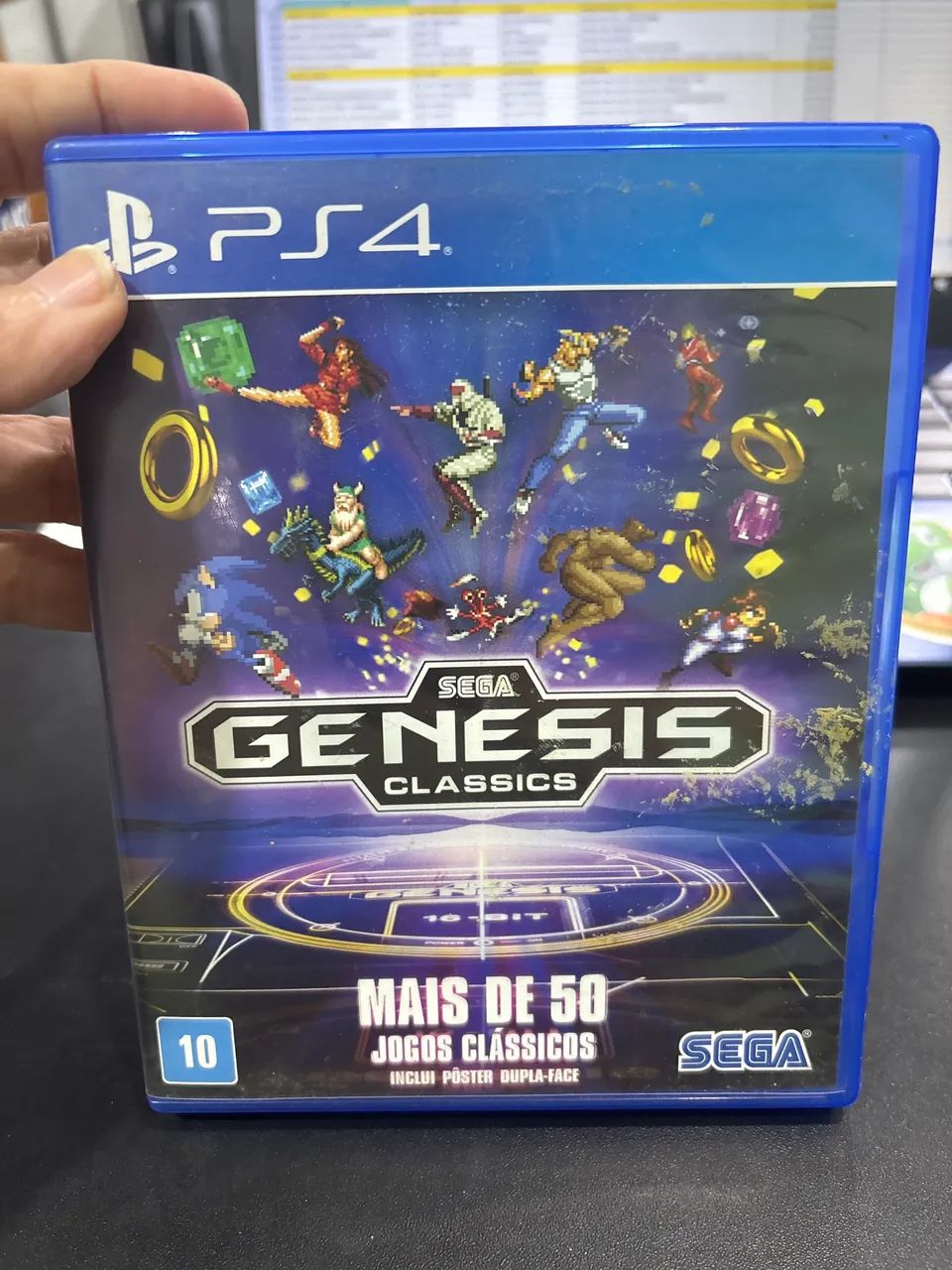 Jogo seminovo Sega Genesis Classics