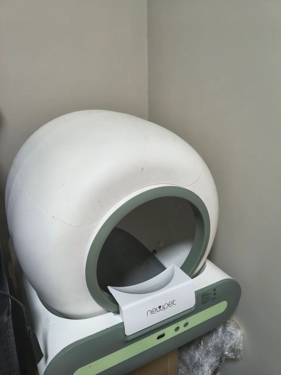 Caixa de Areia automática Newpet gato observar imagens  - Foto 2
