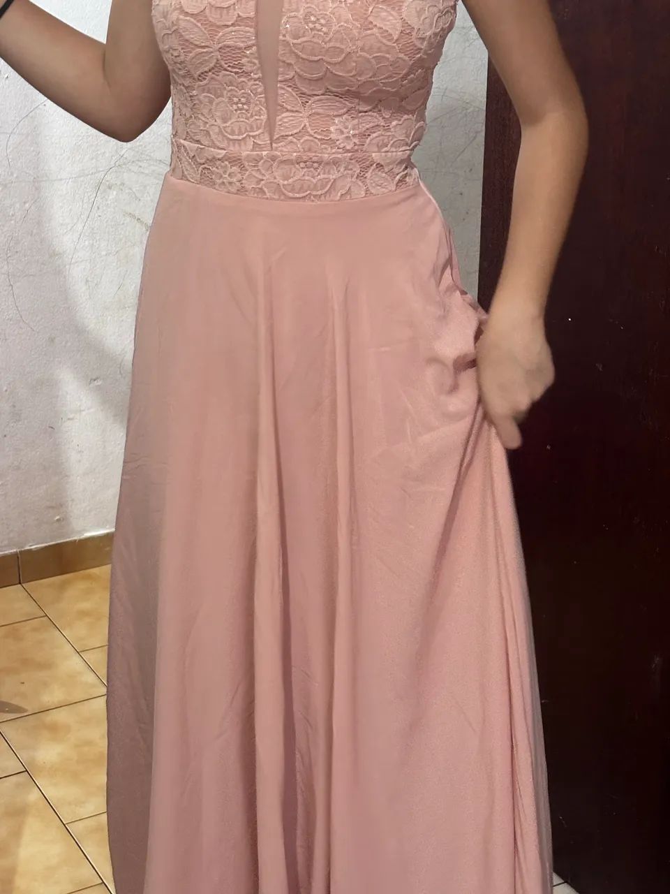 Vestido rose