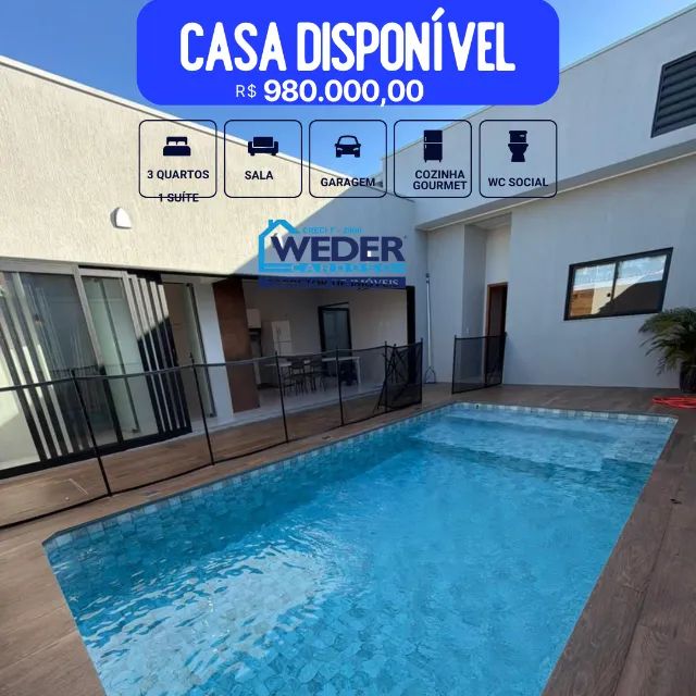 Casa alto padrão financiável em Gurupi!