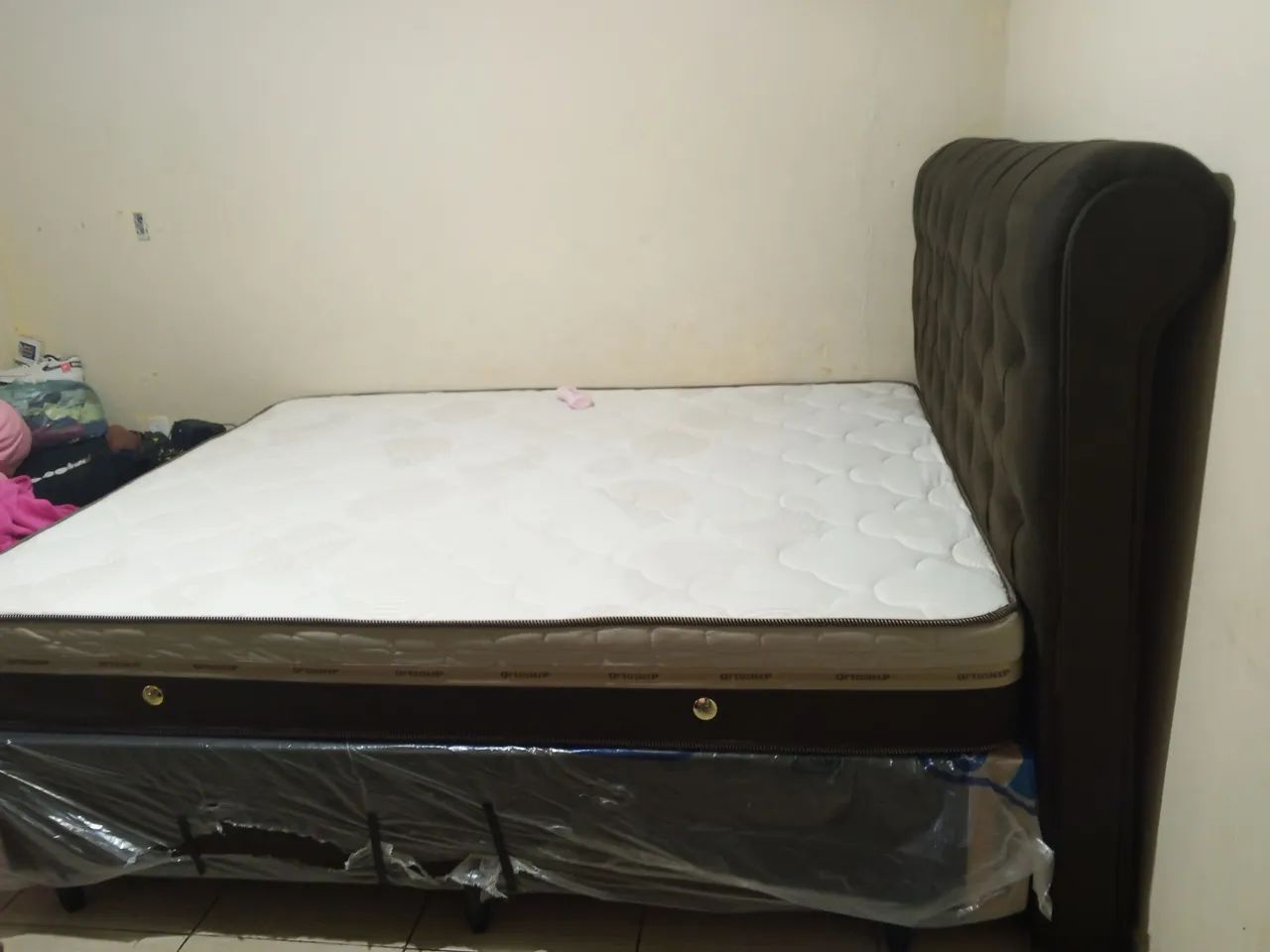 Cama box ,mola ensacada 