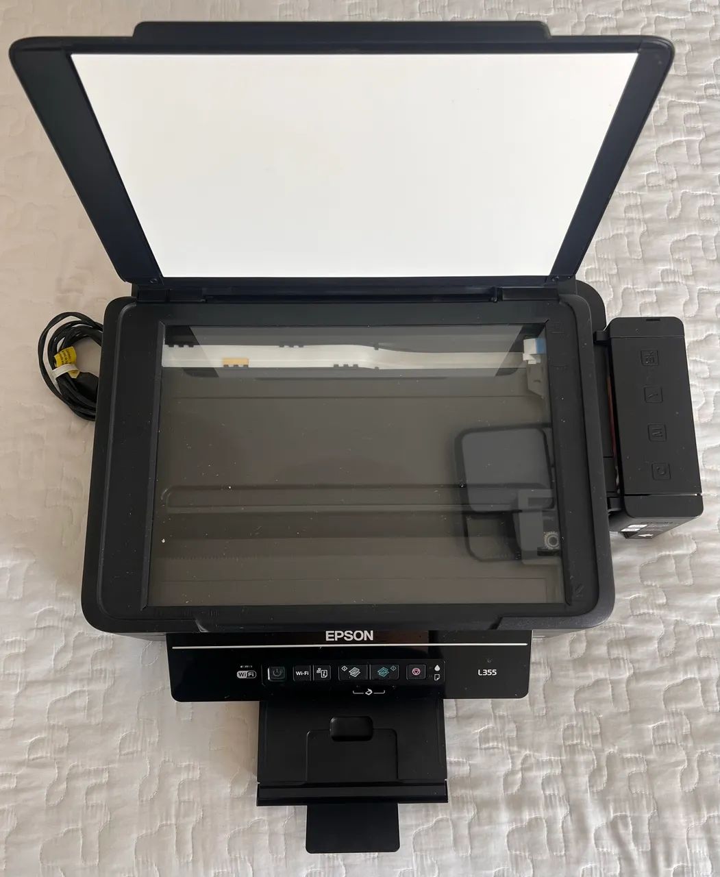 Impressora Multifuncional Epson EcoTank L355 Wi-Fi - Tanque de Tinta - Foto 4