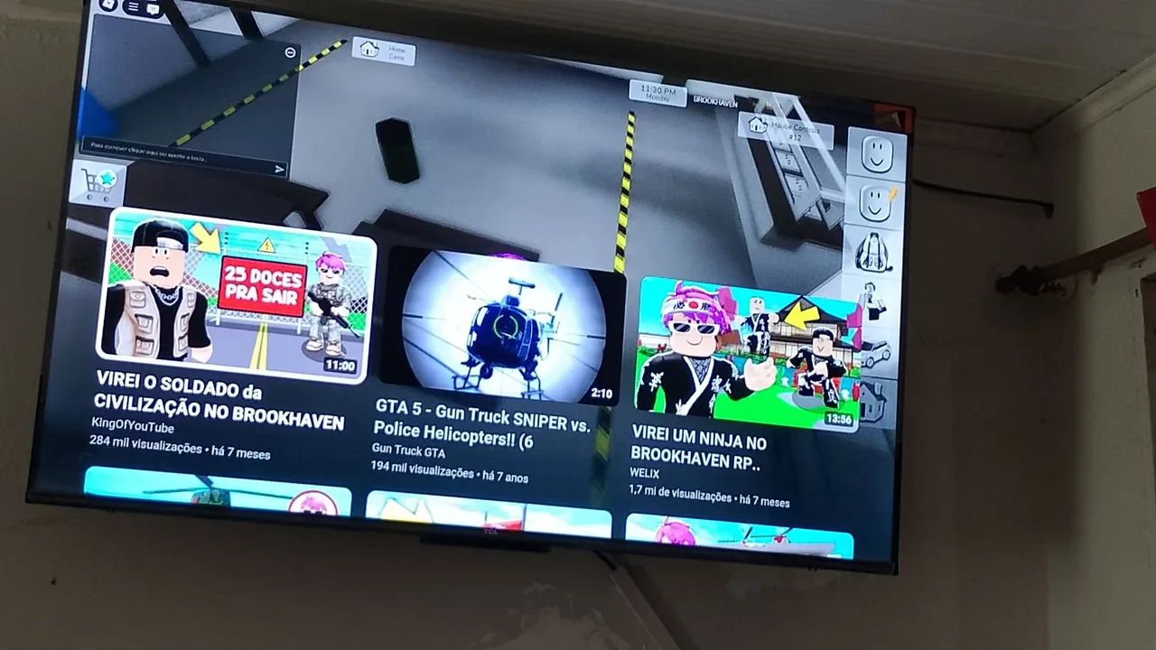 Smartv TCL Android 43 polegadas 