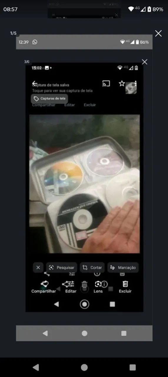 Porta cds e dvds