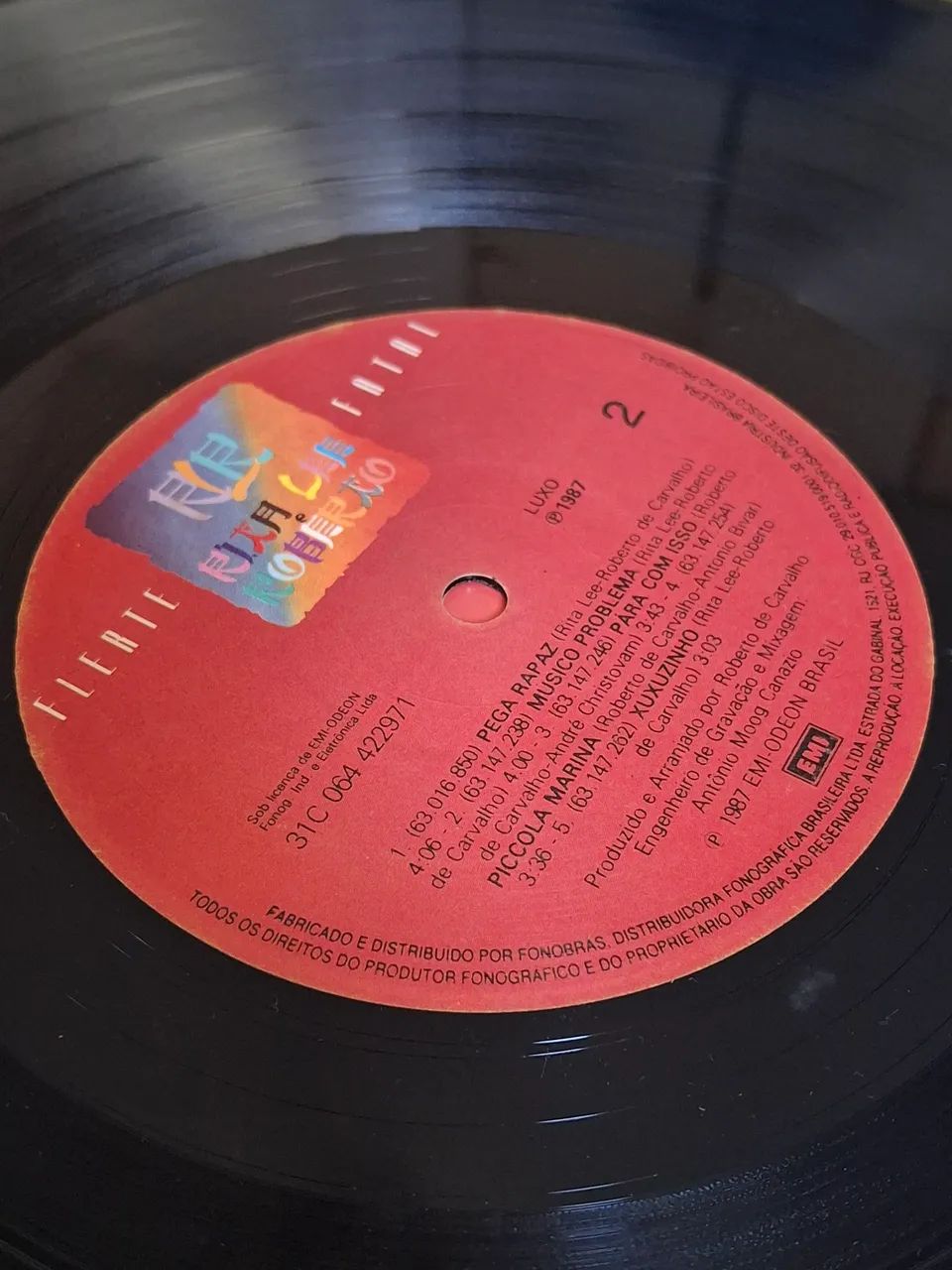 LP/VINIL Rita Lee e Roberto - Flerte Fatal (1987) - Foto 3