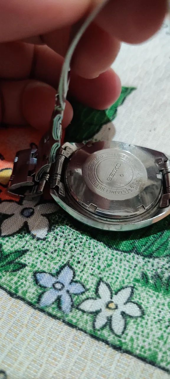 Seiko 5 Actus funcionando normalmente todo em aço inox automático original  - Foto 2