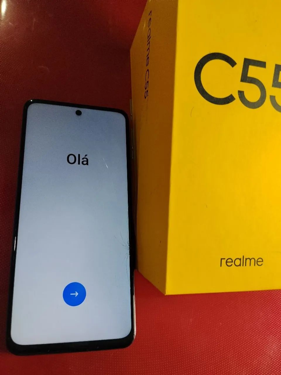  Realme c55 celular 256gb na caixa!  - Foto 3