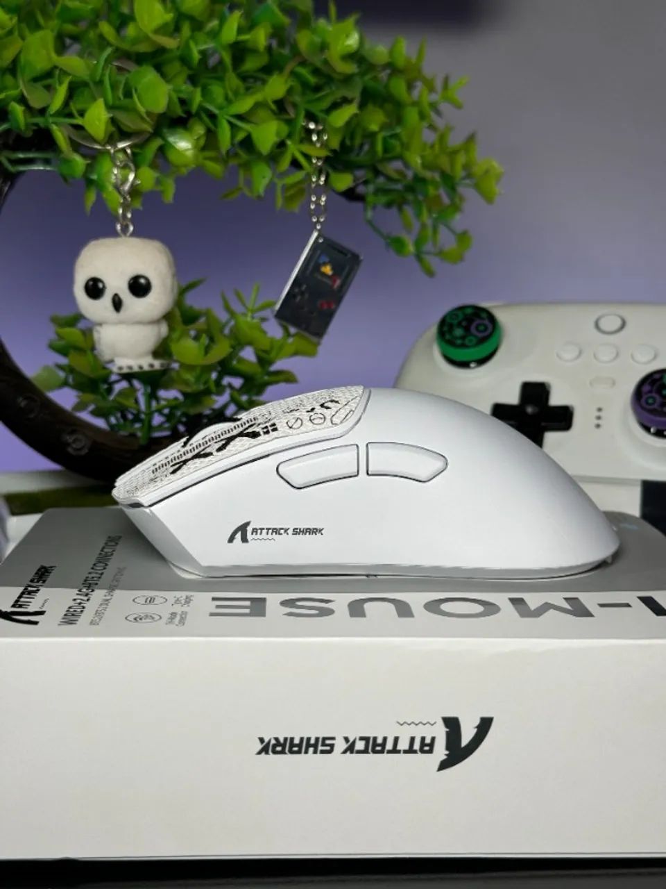 Mouse Gamer Attack Shark R1 Sem Fio - Foto 2