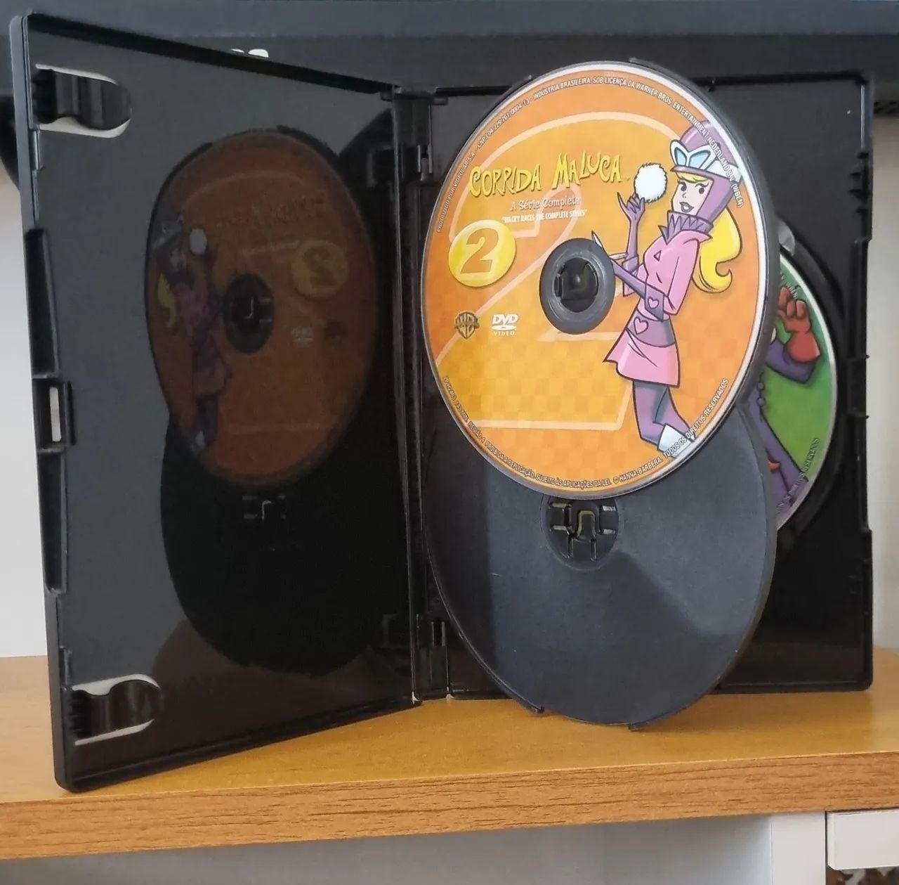 DVD CORRIDA MALUCA - HANNA BARBERA  - Foto 4