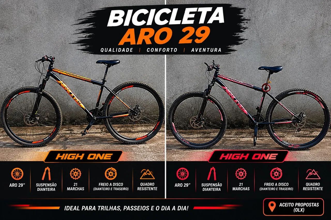Bicicleta aro 29 bike 29
