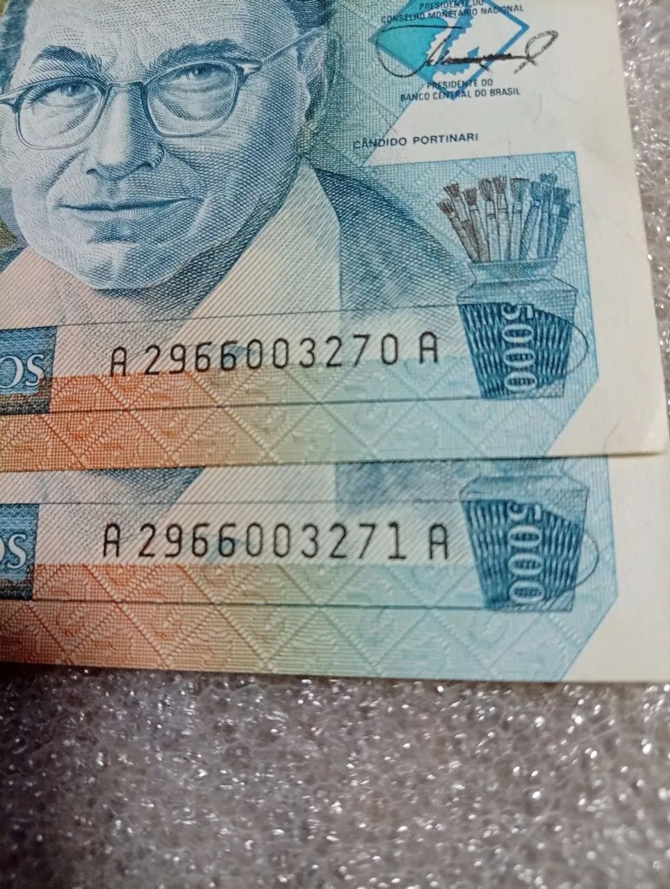 Cédulas 5000 Cruzados. - Foto 3