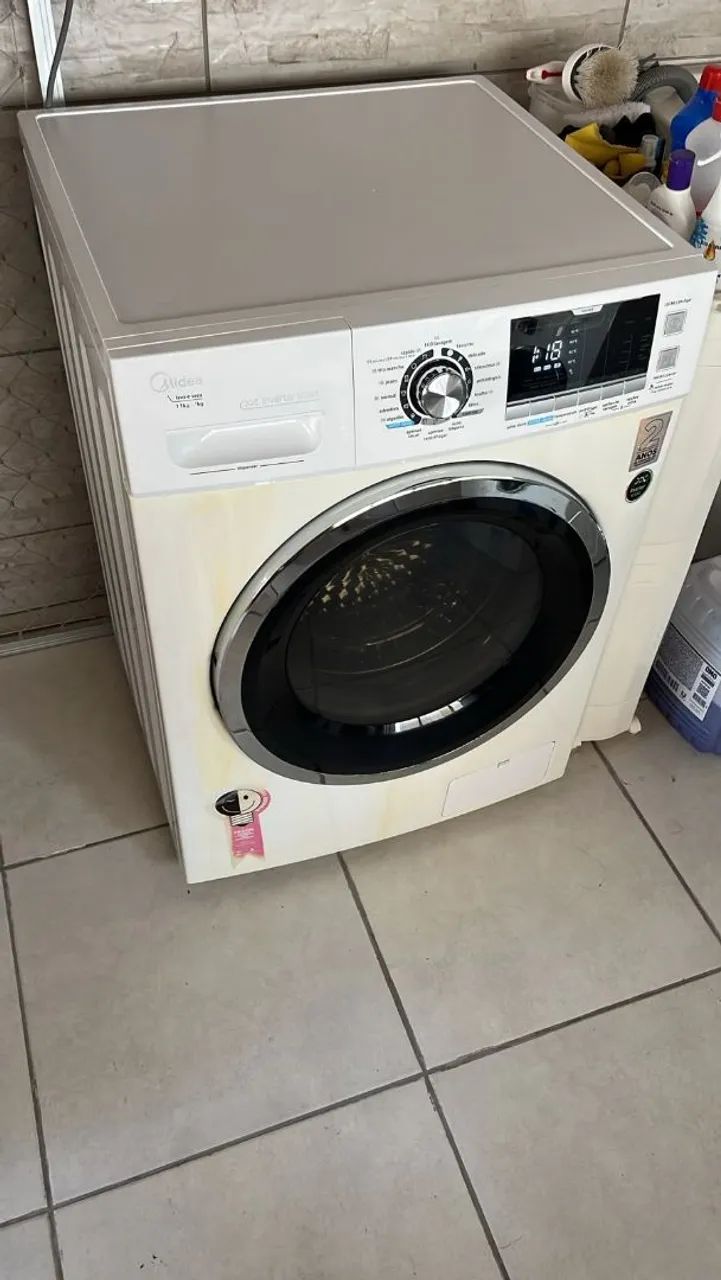 Lava e Seca Midea 11kg / 7kg Inverter Smart 220V - Foto 3