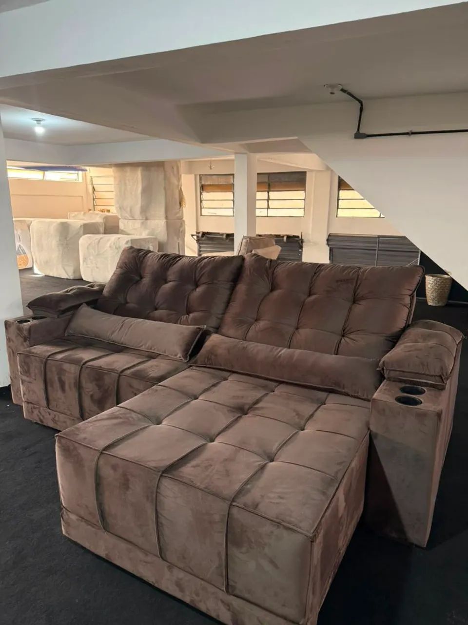 Sofa com porta copo  - Foto 2