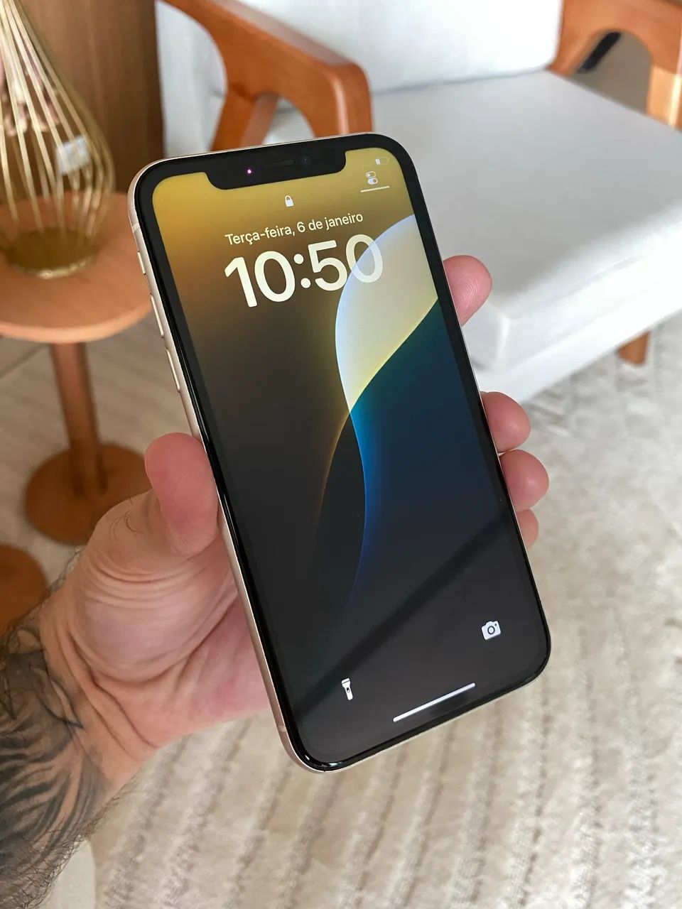 iPhone 11 branco 128 GB com caixa e cabo original  - Foto 5