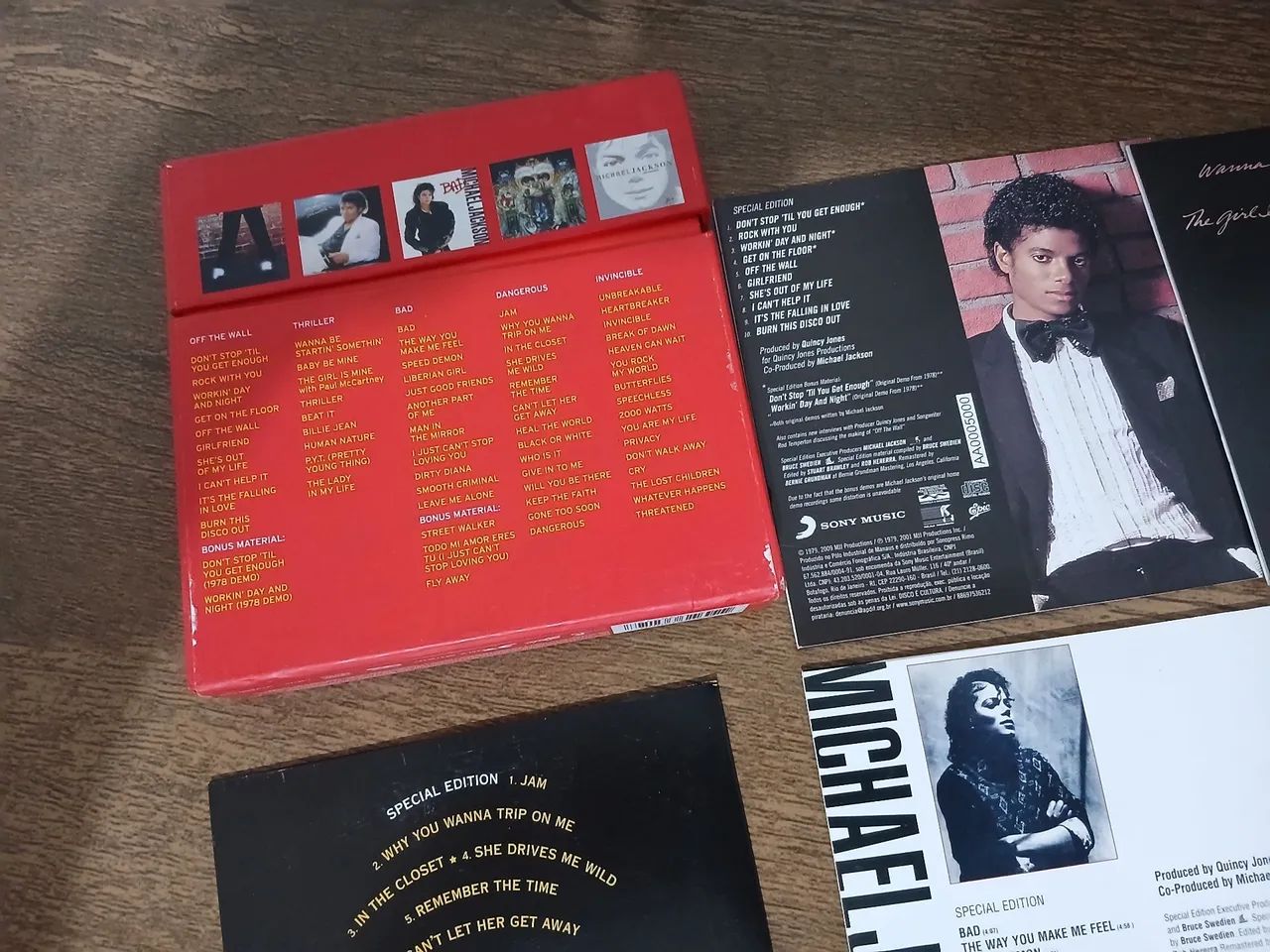Box Michael Jackson - CDs, DVDs etc - Dona Zulmira, Uberlândia