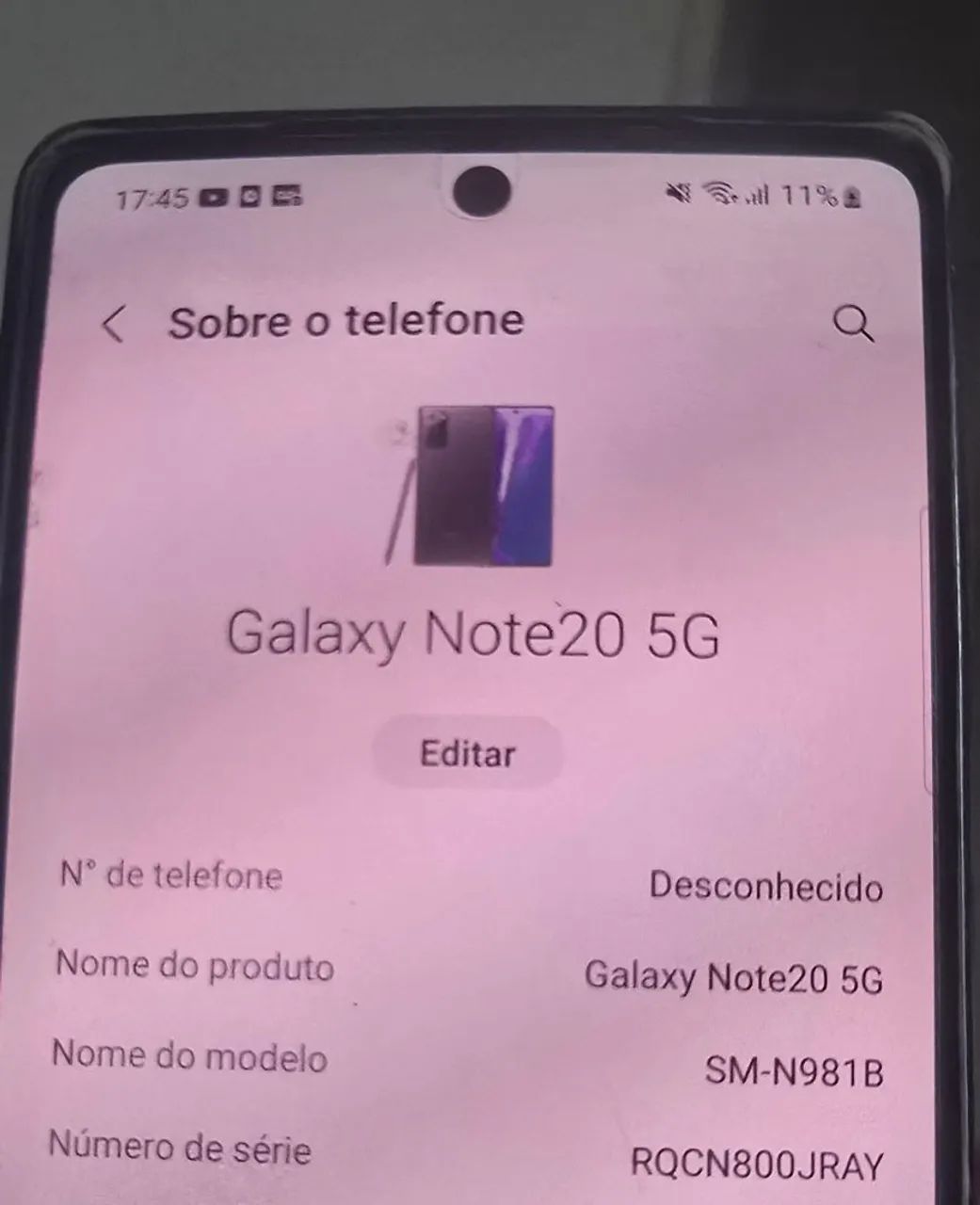 Sansung Galaxy Note 20 - Foto 5