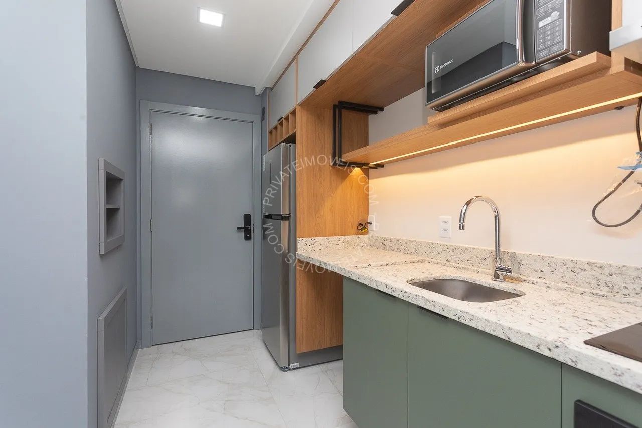 Apartamento mobiliado para alugar no Cidade Baixa de 1 quarto - Foto 7