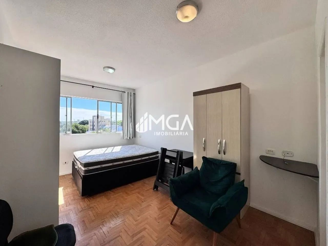 Kitnet com 1 dormitório para alugar, 46 m² por R$ 1.536,00/mês - Edifício Studio Iguaçu -  - Foto 4