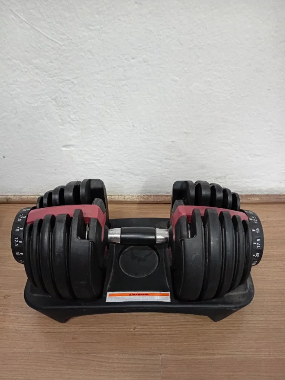 Haltere com Regulagem de Anilhas 23kg - Foto 2
