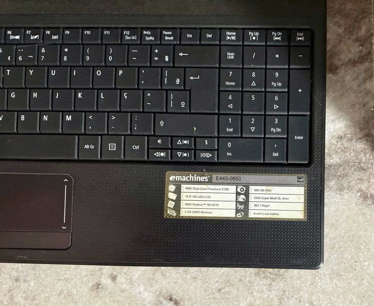 Notebook eMachines E443 (Tela 15.6") - Bom para Tarefas Básicas e Estudos - Foto 3