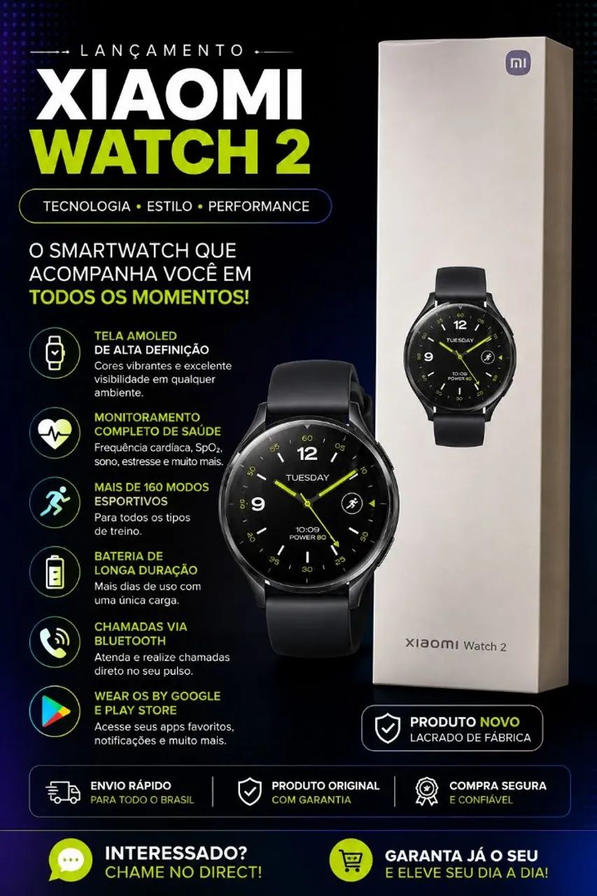 Relógio Smartwatch 2 Xiaomi  - Foto 2