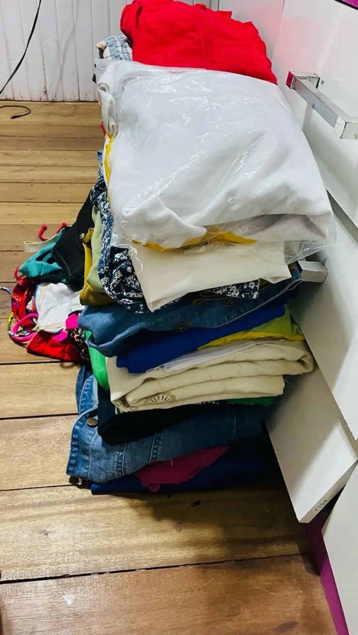 Roupas para brechó 
