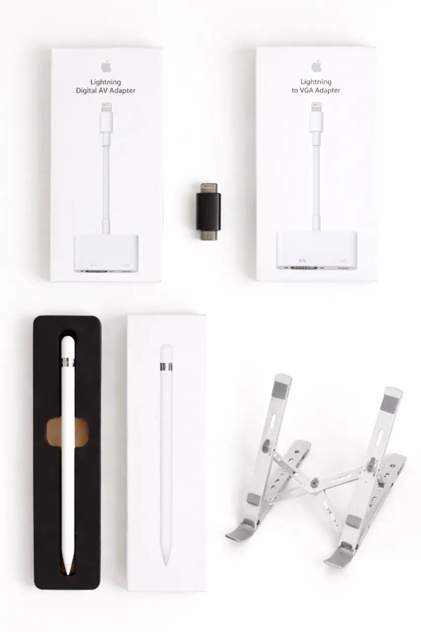 Ipad Pro 12.9 pol, 256 GB, Wi-fi + Apple Pencil e acessórios