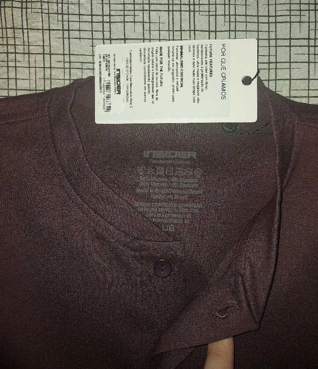 Camisa Henley Core INSIDER Nova - Foto 5