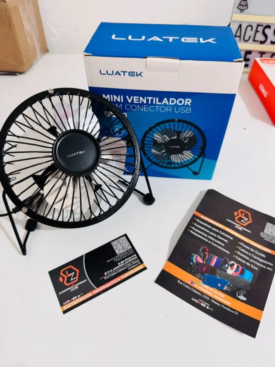 Mini Ventilador Portátil - USB