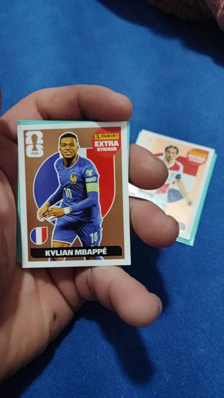 Figurinha Copa 2026 Kylian Mbappe Bronze.