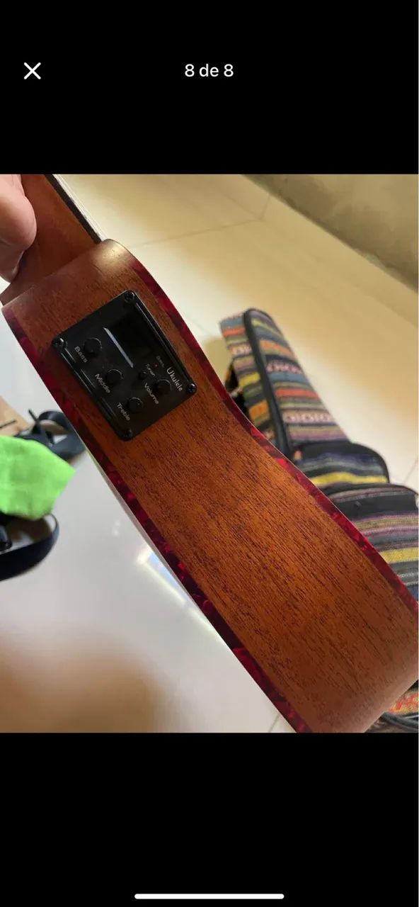 Ukulele com acessórios  - Foto 4