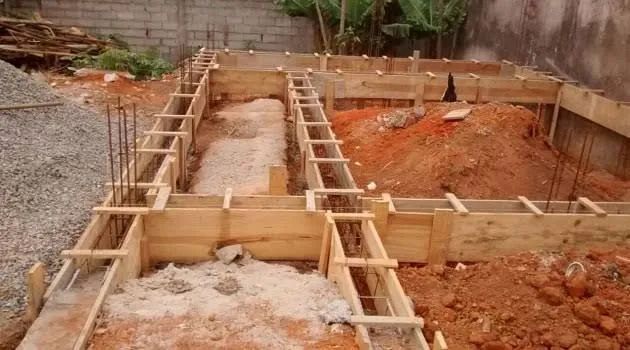 Mestre obras para sua construção 