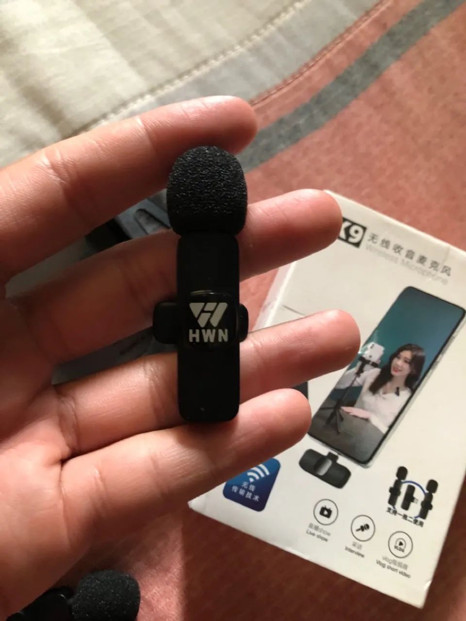Microfone de lapela  - Foto 2