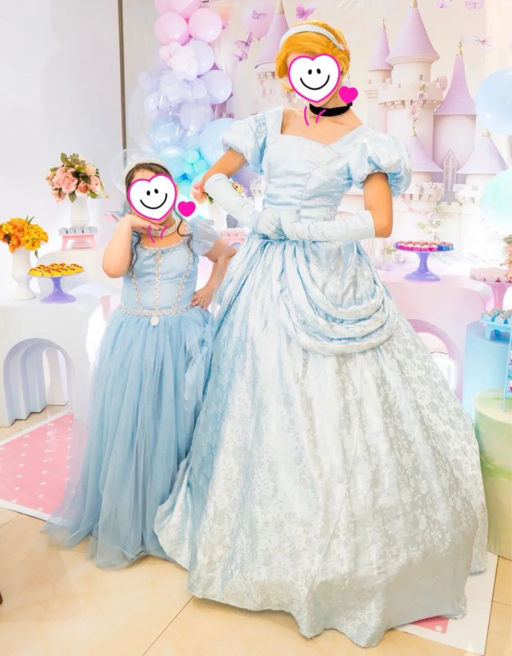Vestido Princesa- Cinderela