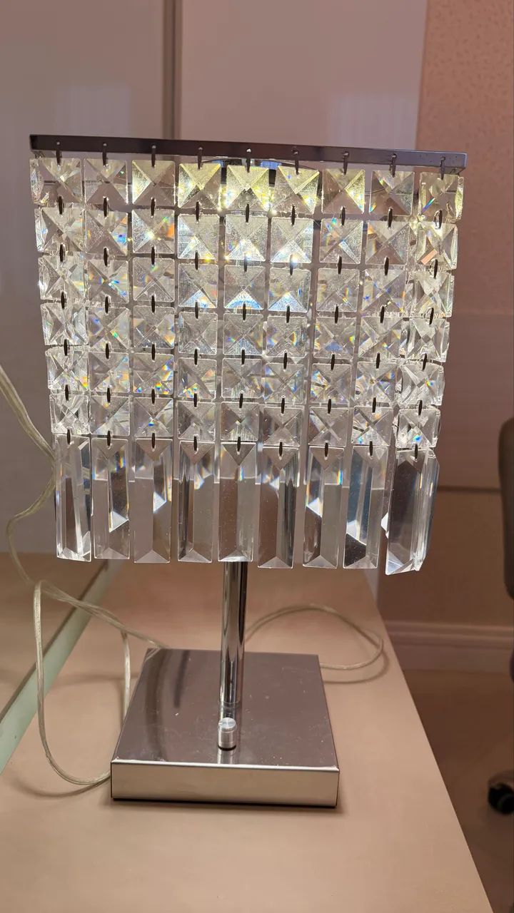 Abajur Cristal - Foto 2
