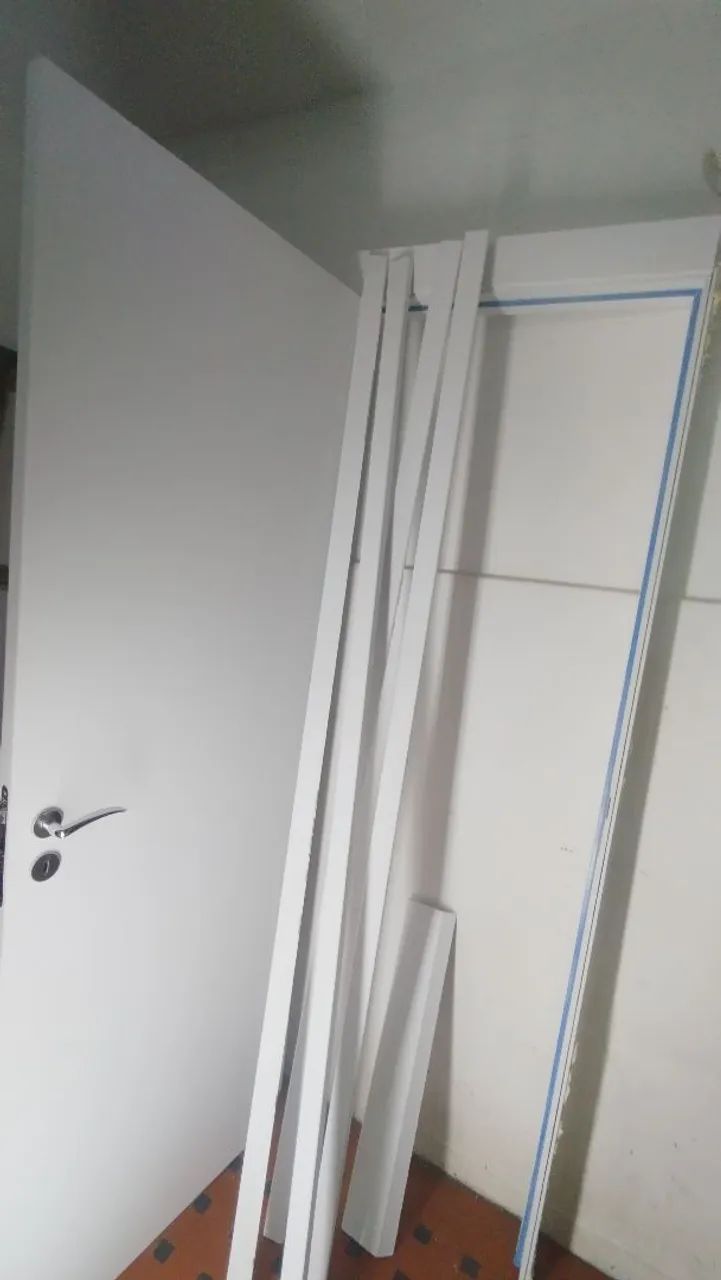 Porta com batentes e guarnições  - Foto 3
