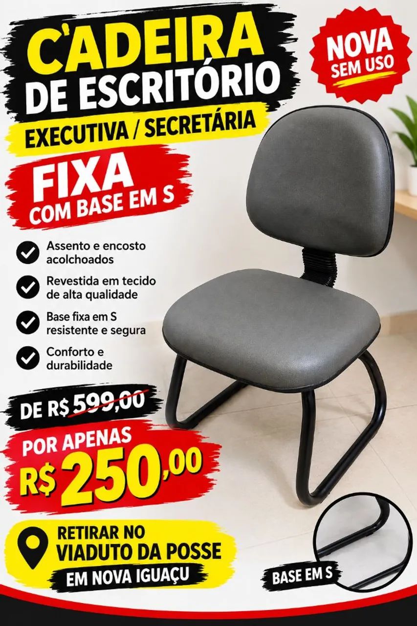 Cadeira de escritório executiva Nova 