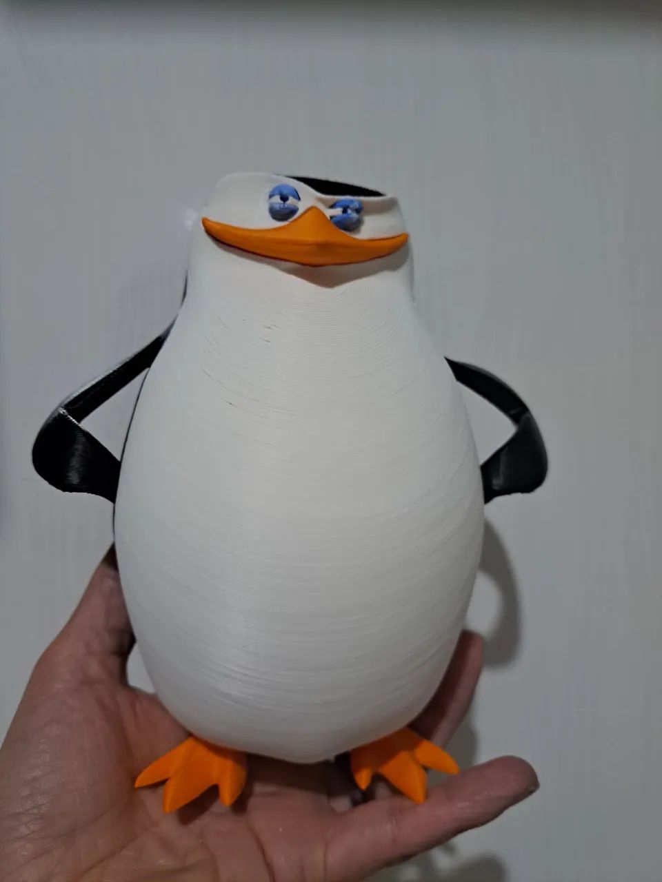 Rico Madagascar Impressão 3D 15cm Colecionável Decoração - Foto 4