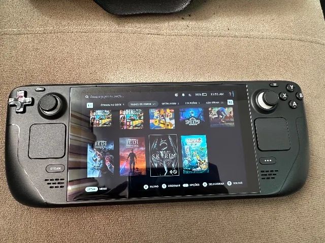 その他 SteamDeck 512GB LCD Steam Deck LCD 512gb - Consoles de Vídeo Game - Jardim Iracema