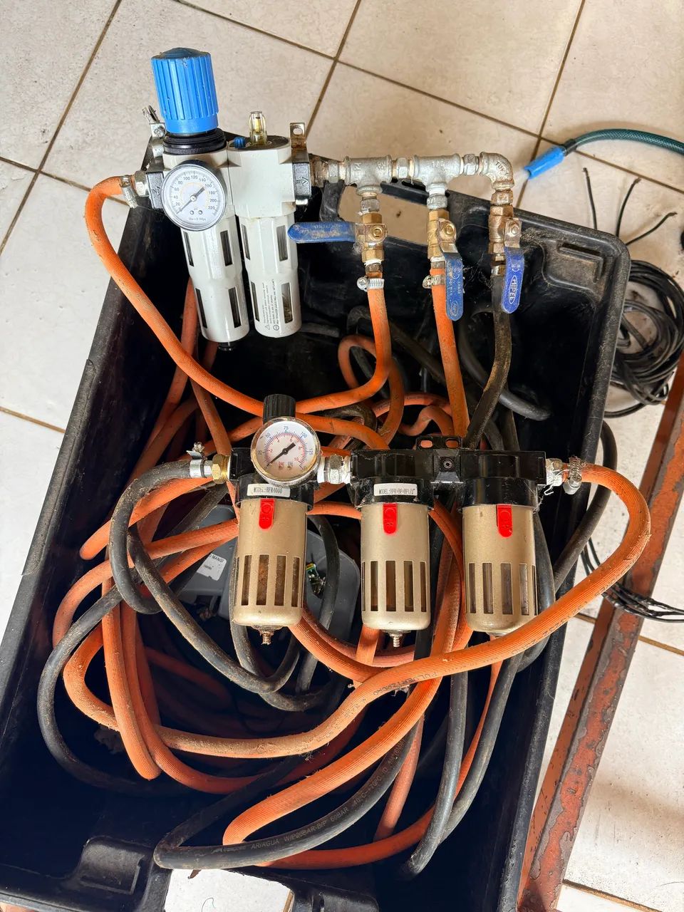 Compressor de Ar Schultz 250 L 220V - Foto 4